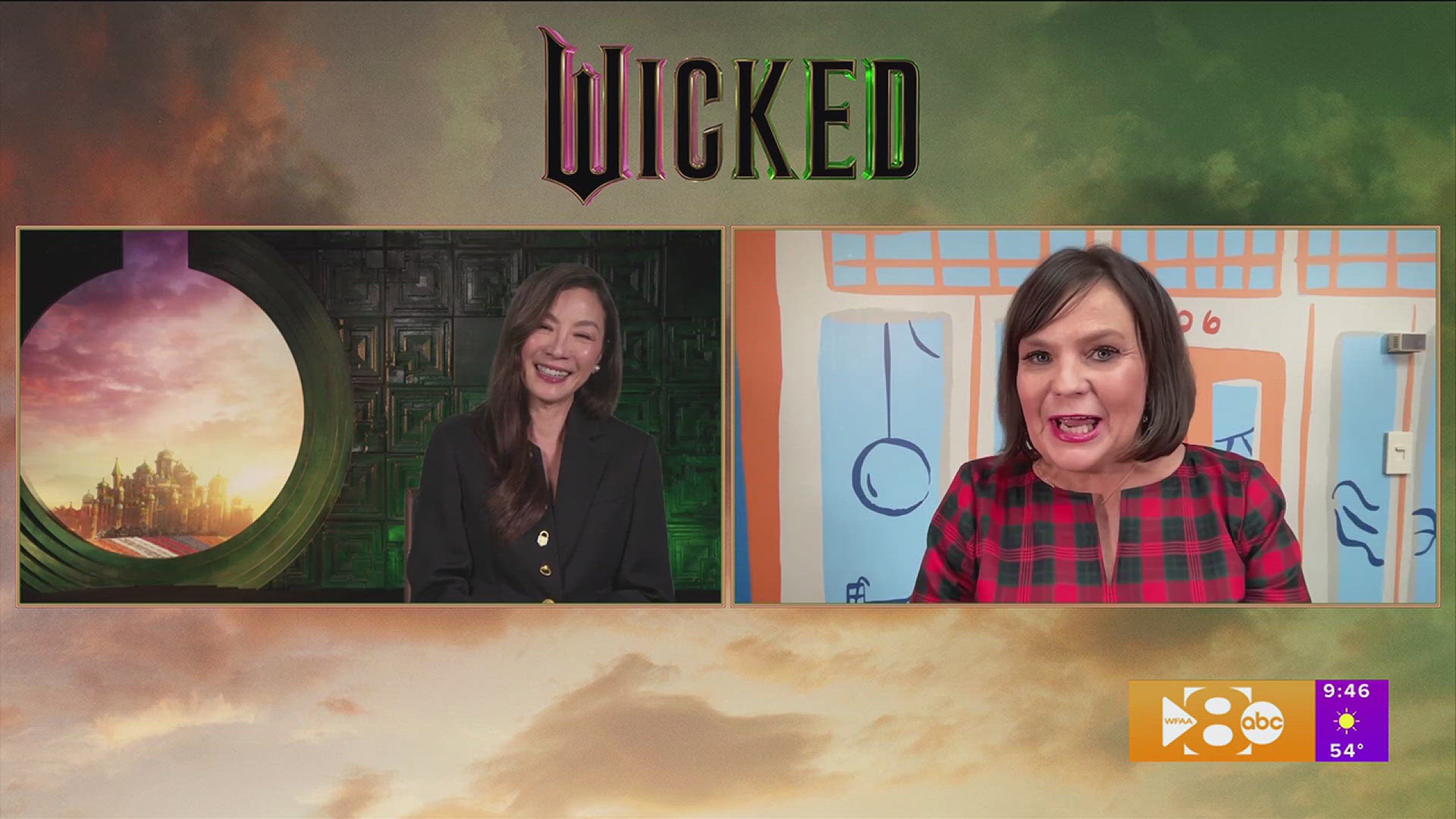 Paige talks with Award Winning Actress Michelle Yeoh about her role in 'Wicked' and what it was like to film the bewitching Broadway blockbuster. 