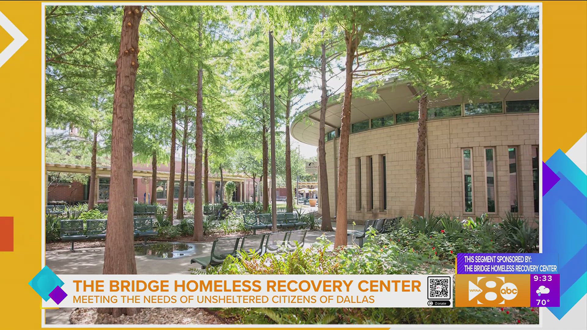 This segment is sponsored by The Bridge Homeless Recovery Center. Go to bridgehrc.org or call 214.670.1100 for more information.