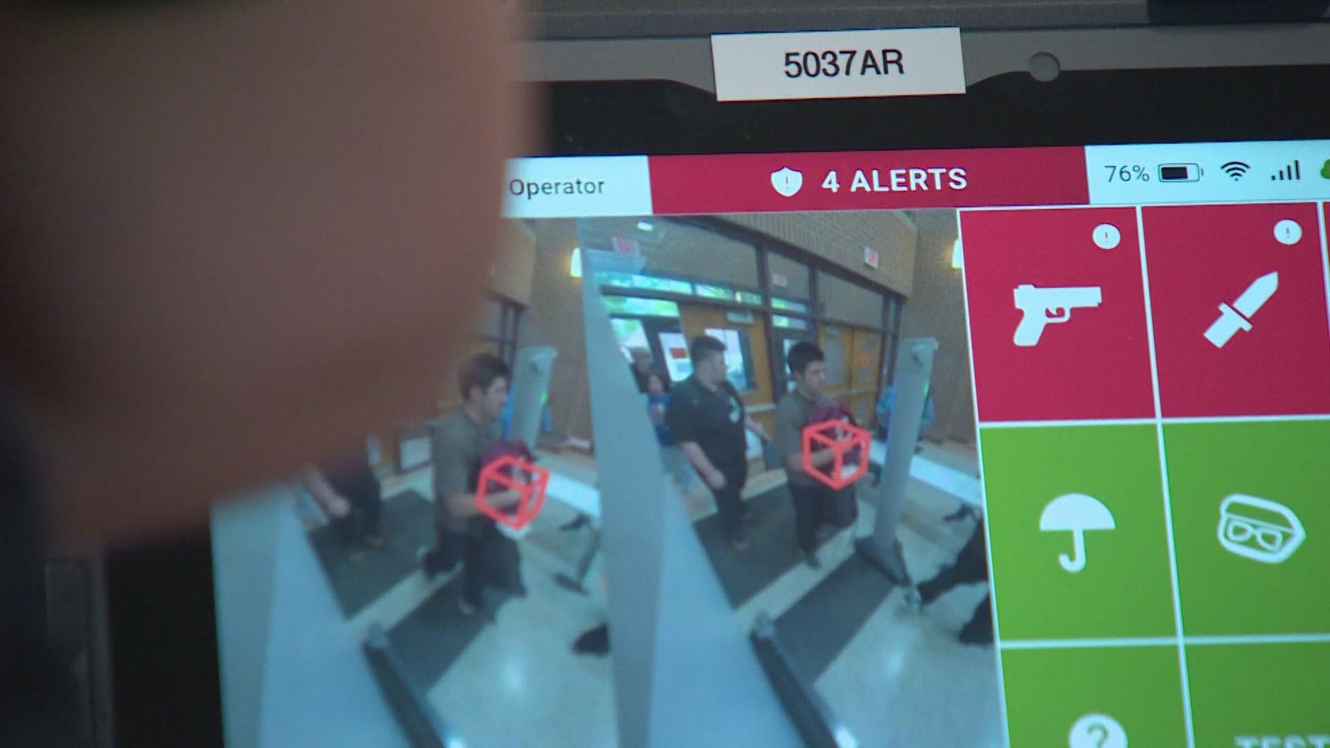 Mansfield ISD is paying thousands of dollars for AI weapons detection units called Evolv.