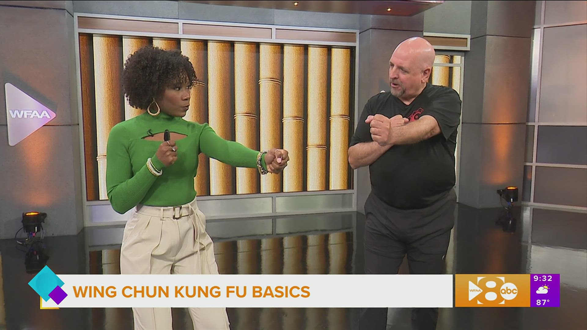 Dallas Wing Chun Academy SiFu Jim Gillentine shows us some basic Wing Chun moves. Go to dallaswingchun.com for more information.