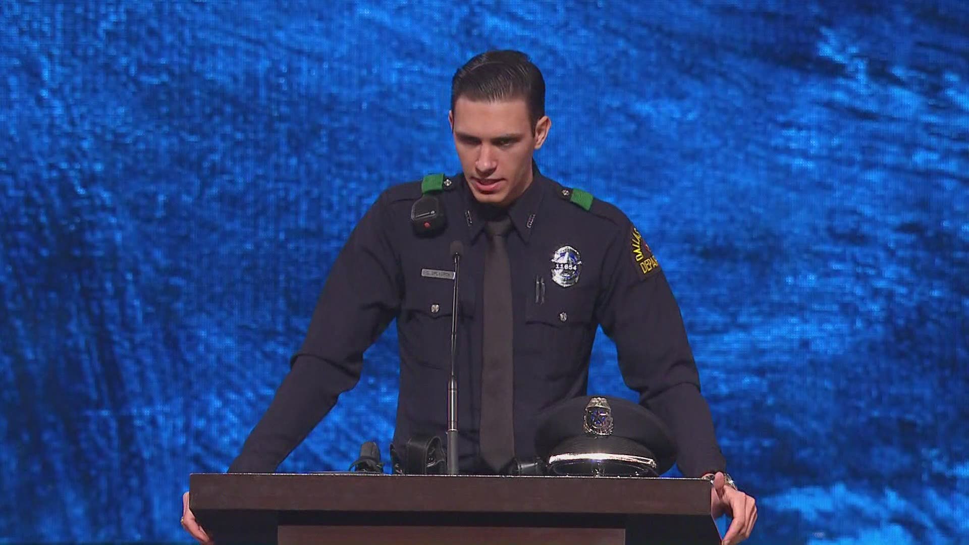 Funeral held Monday for 27-year-old Dallas police officer killed by ...