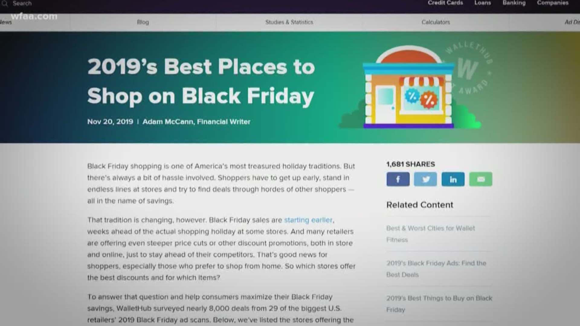 Jason Wheeler takes a look at rankings for airport stress and some Black Friday deals.