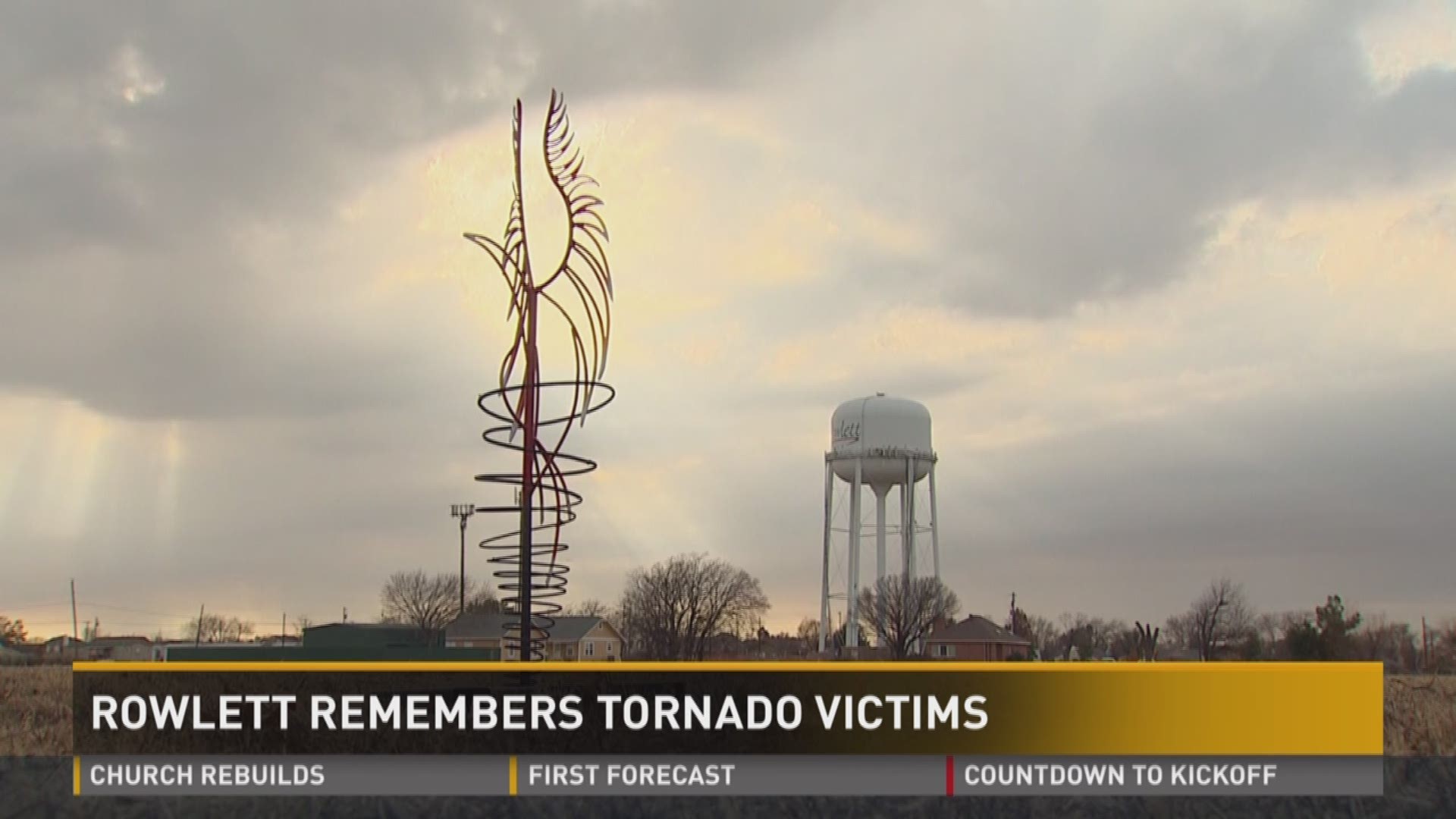 Rowlett Tornado memorial