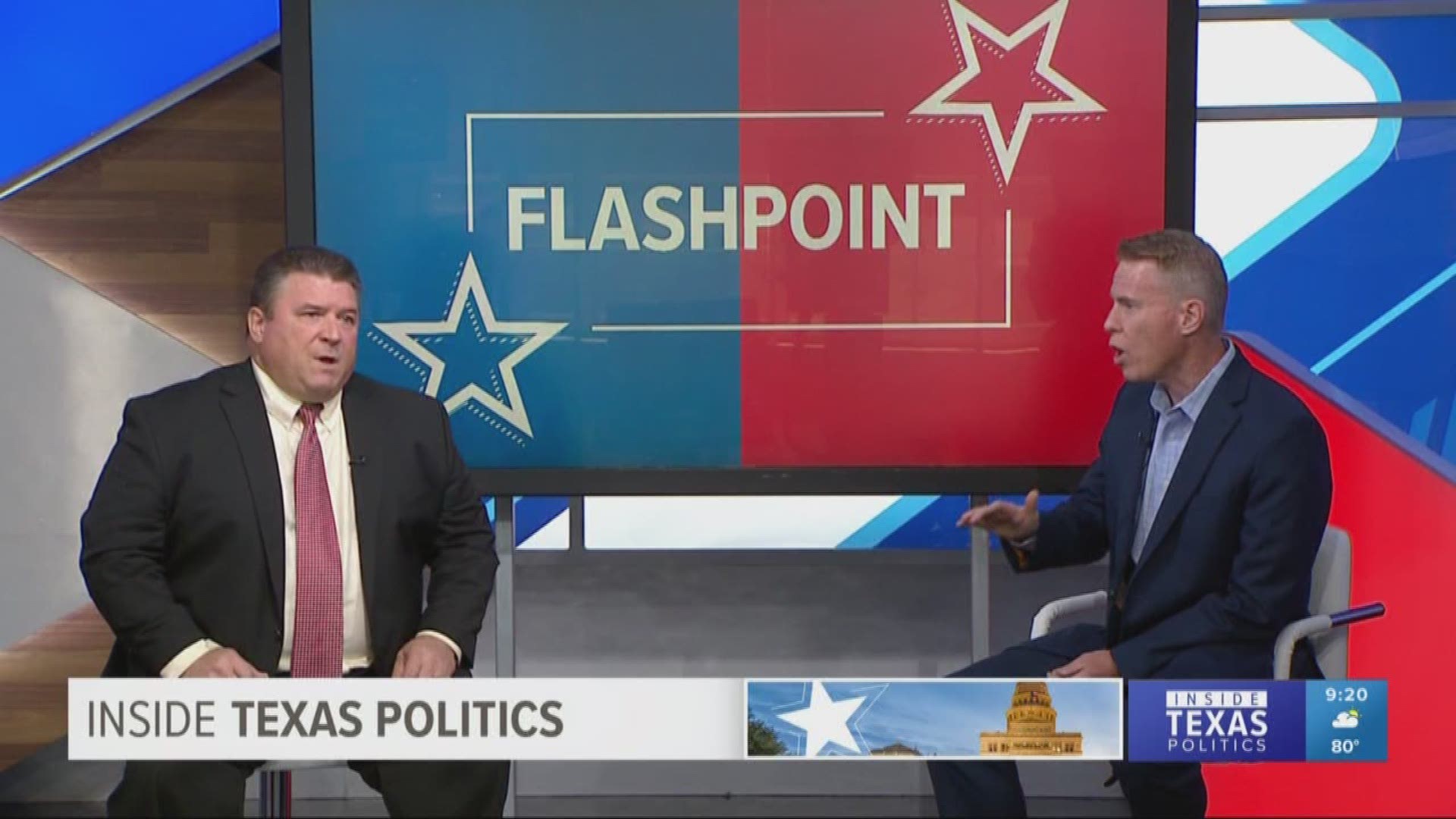 The stock market is shaky. President Trump proposed a payroll tax cut to give people more money to spend. However, he retreated from that tax cut hours after he proposed it? Flashpoint debates the President’s sudden change. From the right, Wade Emmert, former chairman of Dallas County's Republican Party. And from the left, Rich Hancock from VirtualNewsCenter.com.