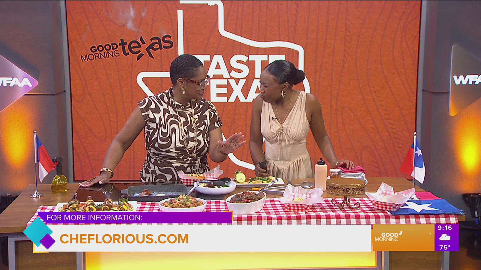Chef Lori is back in the kitchen whipping up another Taste Texas dish. Go to cheflorious.com for more information.