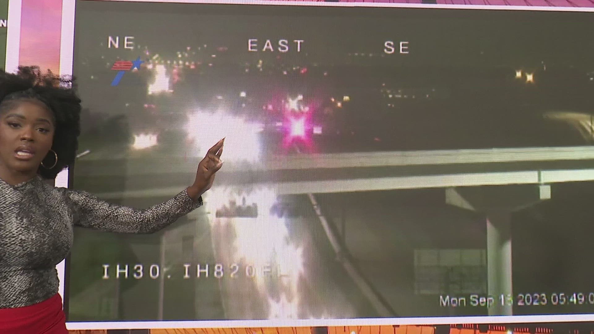 WFAA traffic anchor Tashara Parker breaks down what to know if you're driving in Tarrant County Monday morning and throughout the week