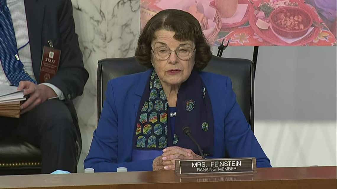 Senator Feinstein opening statement at Barrett confirmation hearing