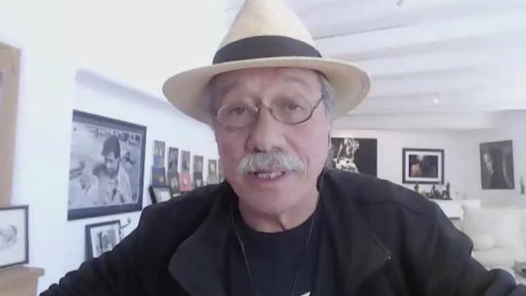 Edward James Olmos shares throat cancer fight