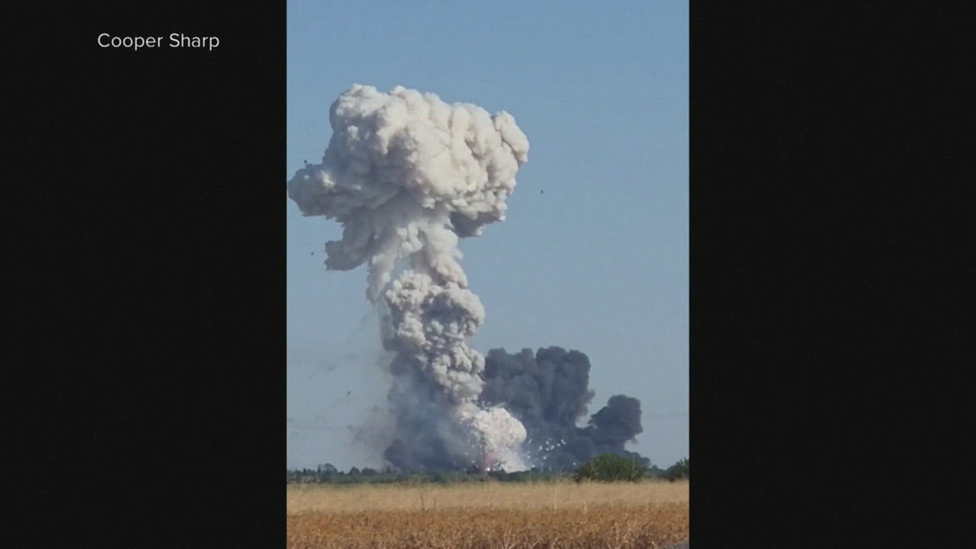 The explosion took place in Northern California late Tuesday night.

