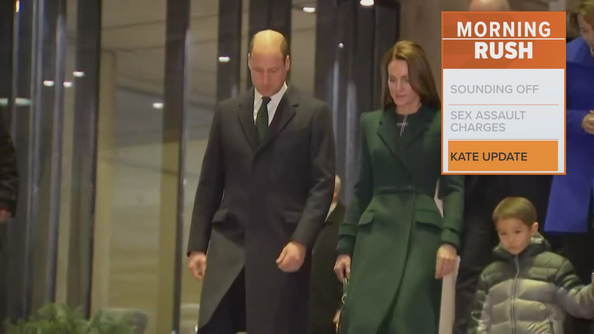 Prince William updates on Princess Kate's health in rare public