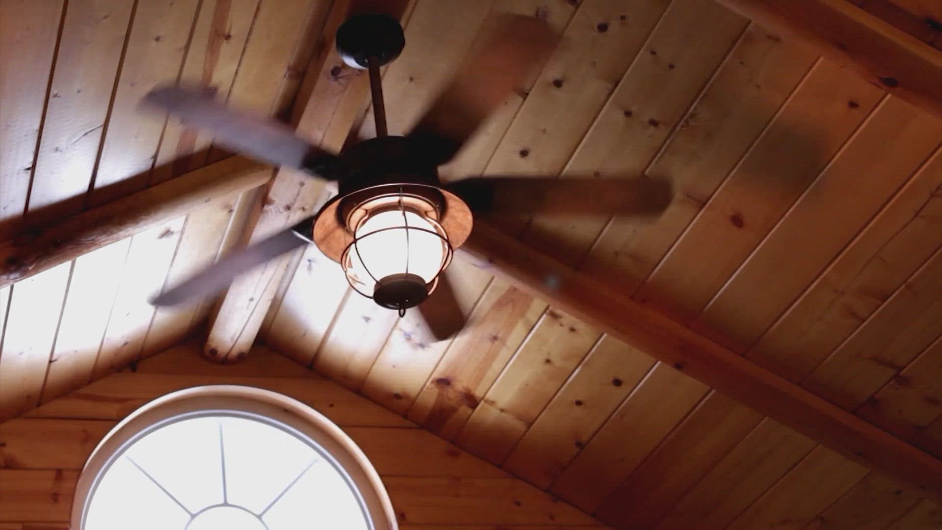 Setting your ceiling fan to spin counterclockwise can help you feel cooler and potentially save you money.