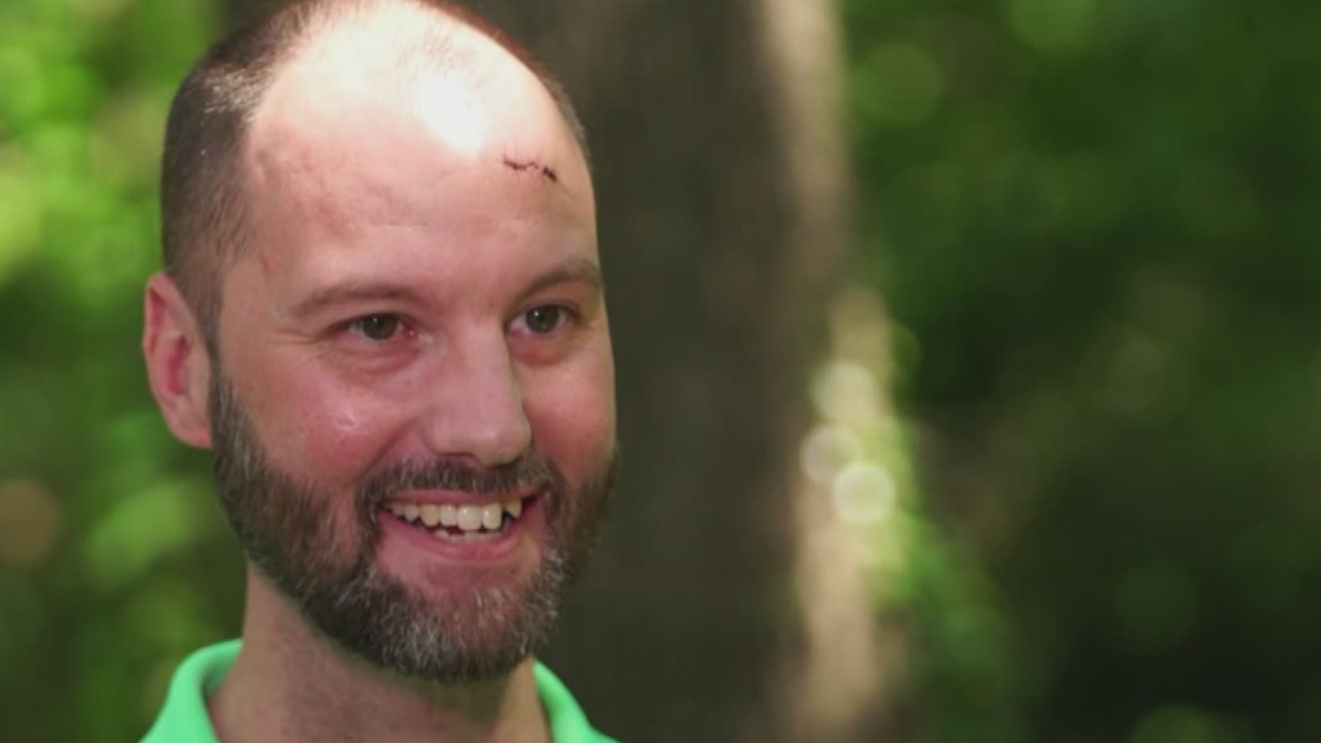 The 38-year-old Fort Worth hiker who went missing in the Arkansas wilderness for six nights talked with WFAA Thursday to share his story of survival.