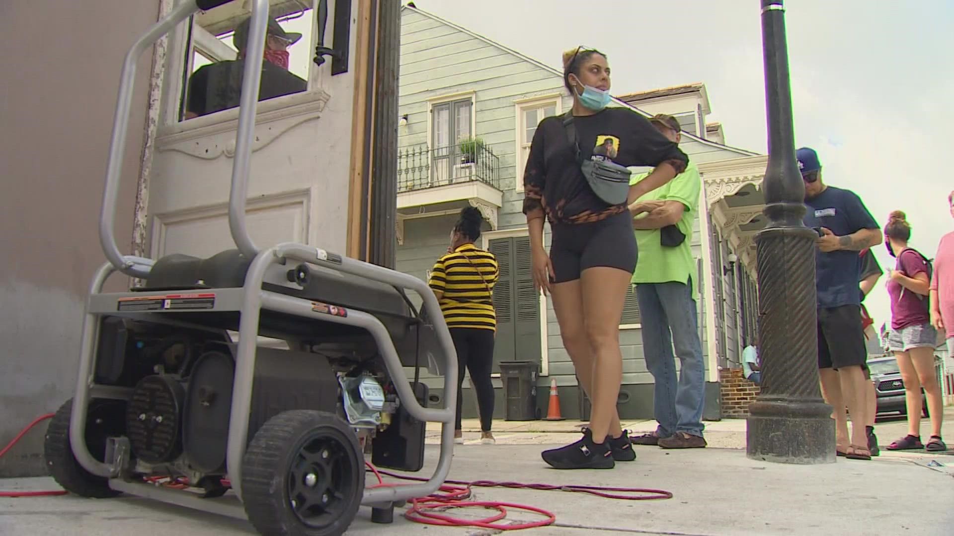 Hurricane Ida left behind heavy damage and thousands were still without power this week.