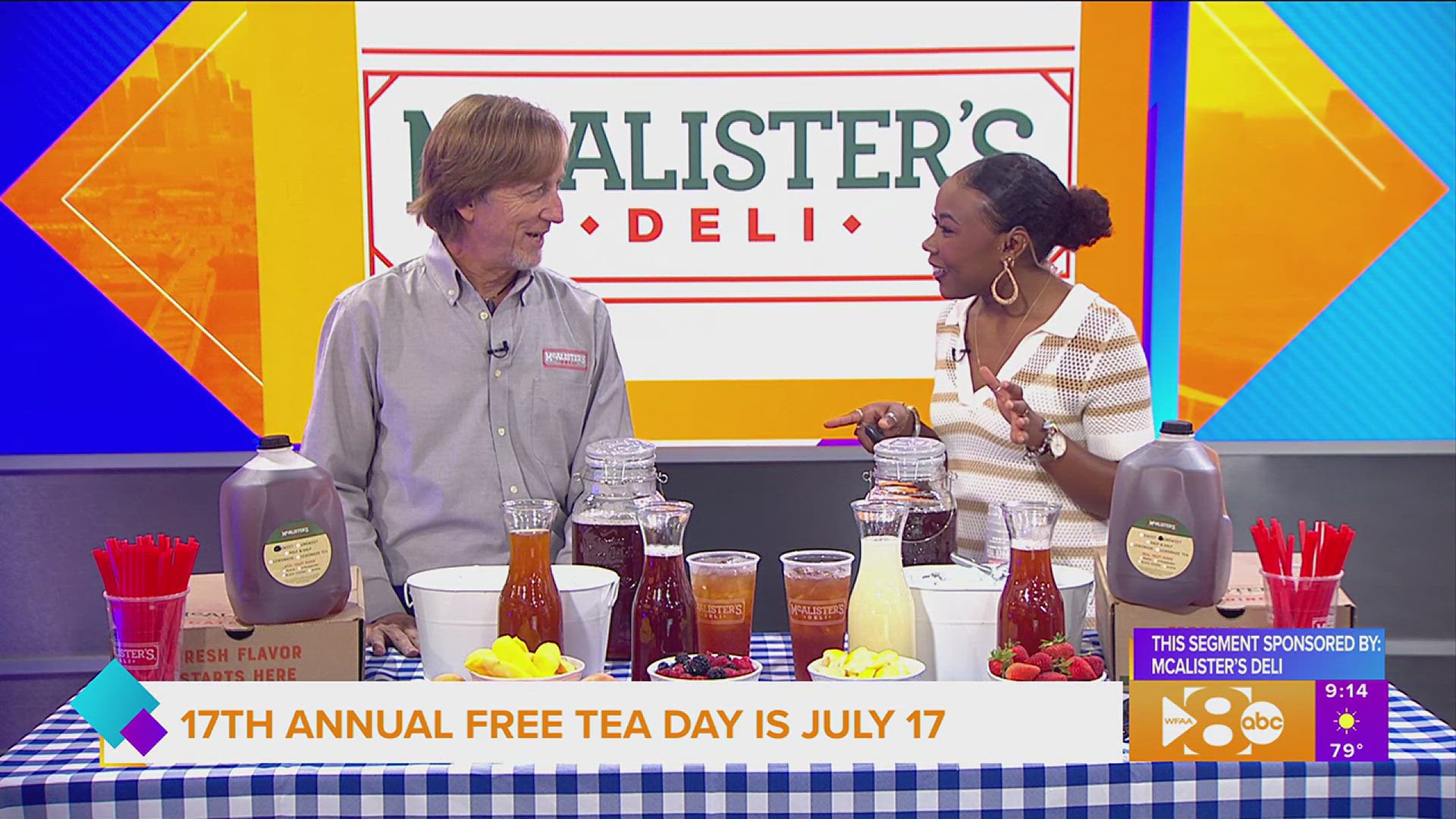 This segment is sponsored by: McAlister's Deli