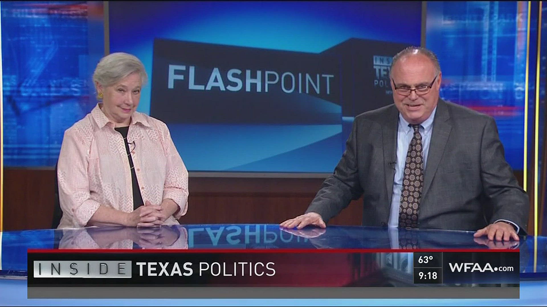 It's Lupe Valdez versus Andrew White in the Democratic runoff for Texas governor.  Katie made a prediction on a winner in this week's Flashpoint. From the right, Mark Davis of 660 AM The Answer. And from the left, author and producer Katie Sherrod.