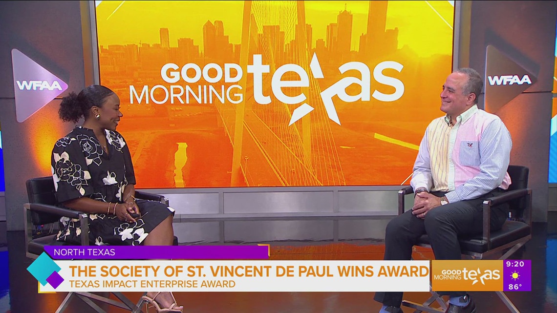 The Society of St. Vincent De Paul Wins Award | wfaa.com