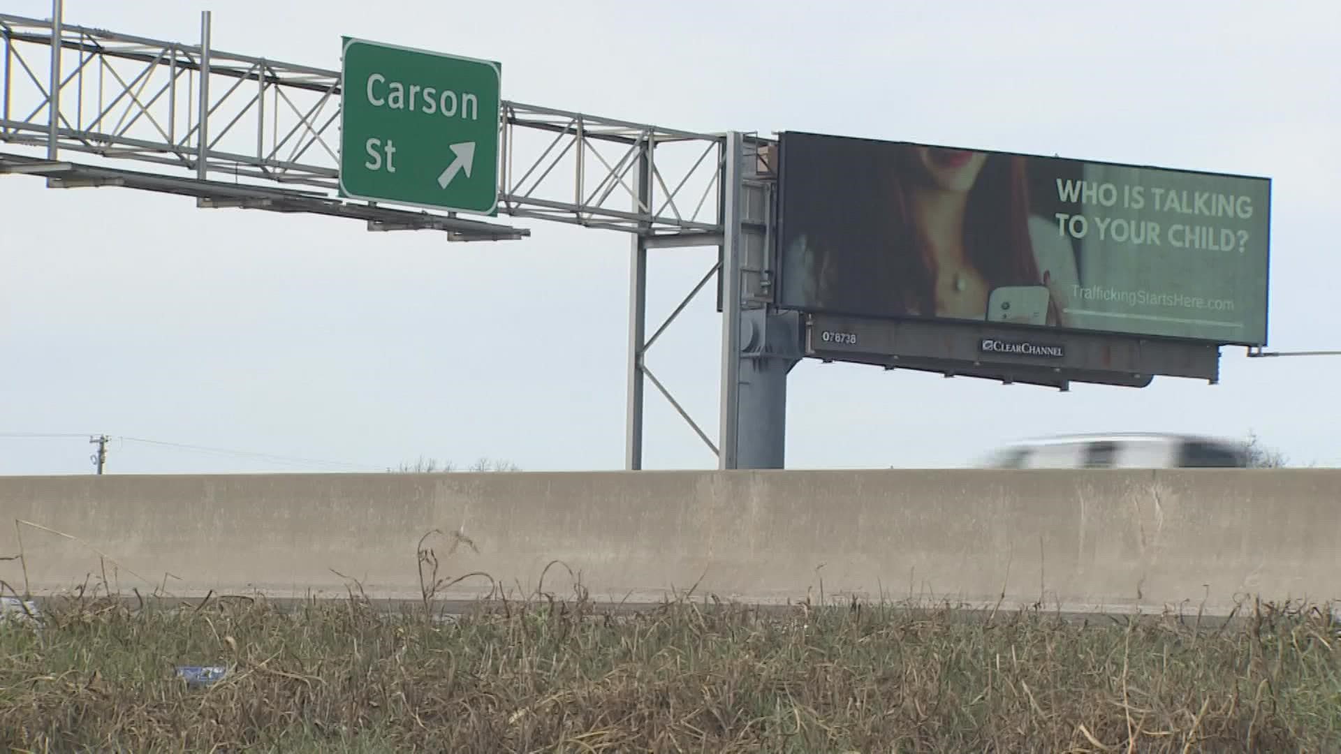Clear Channel donated the billboards, located throughout Tarrant County, with projections to garner four million impressions.