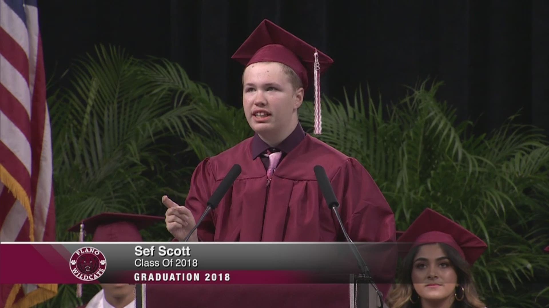 Plano Senior High School senior delivers the unexpected during