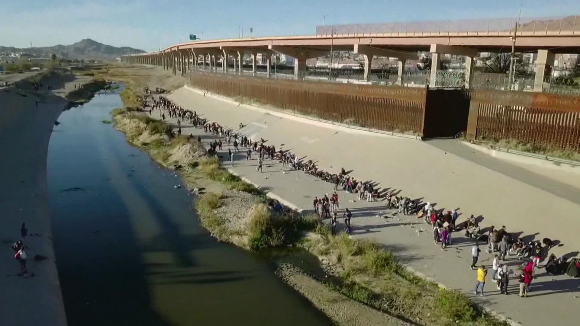 With Title 42 ending next week, El Paso officials expect the number of migrants crossing the border could double.