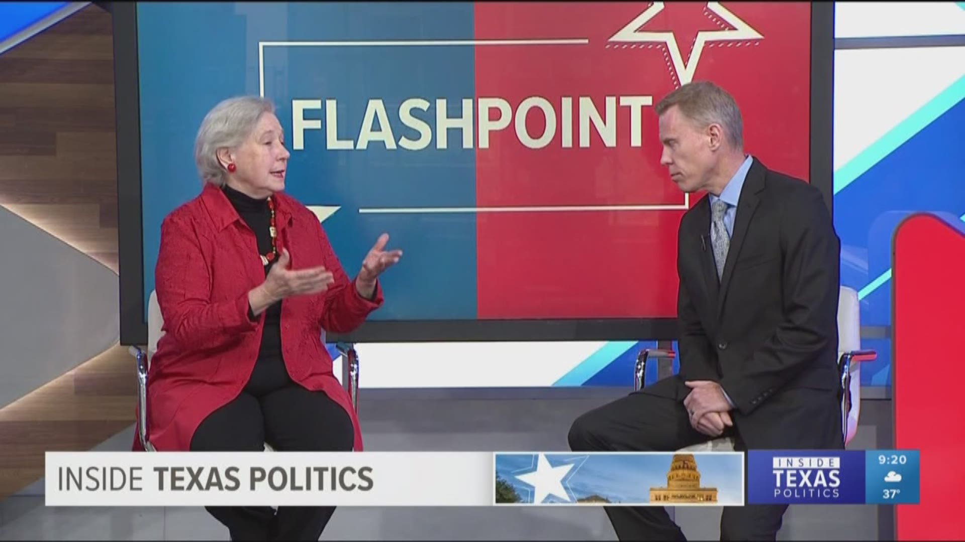Author Katie Sherrod and former Dallas County GOP chair Wade Emmert debate local vs. state control on Flashpoint.