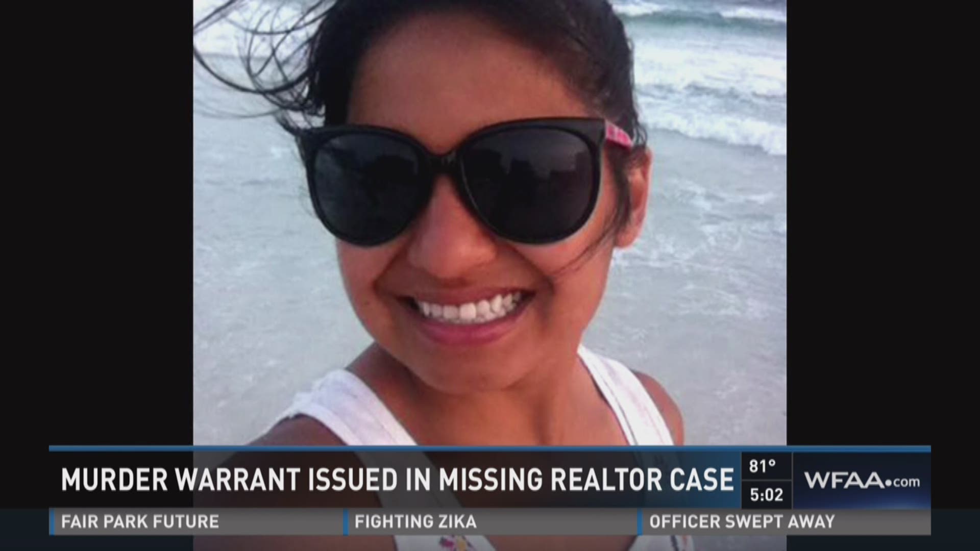 Murder warrant issued in missing realtor case