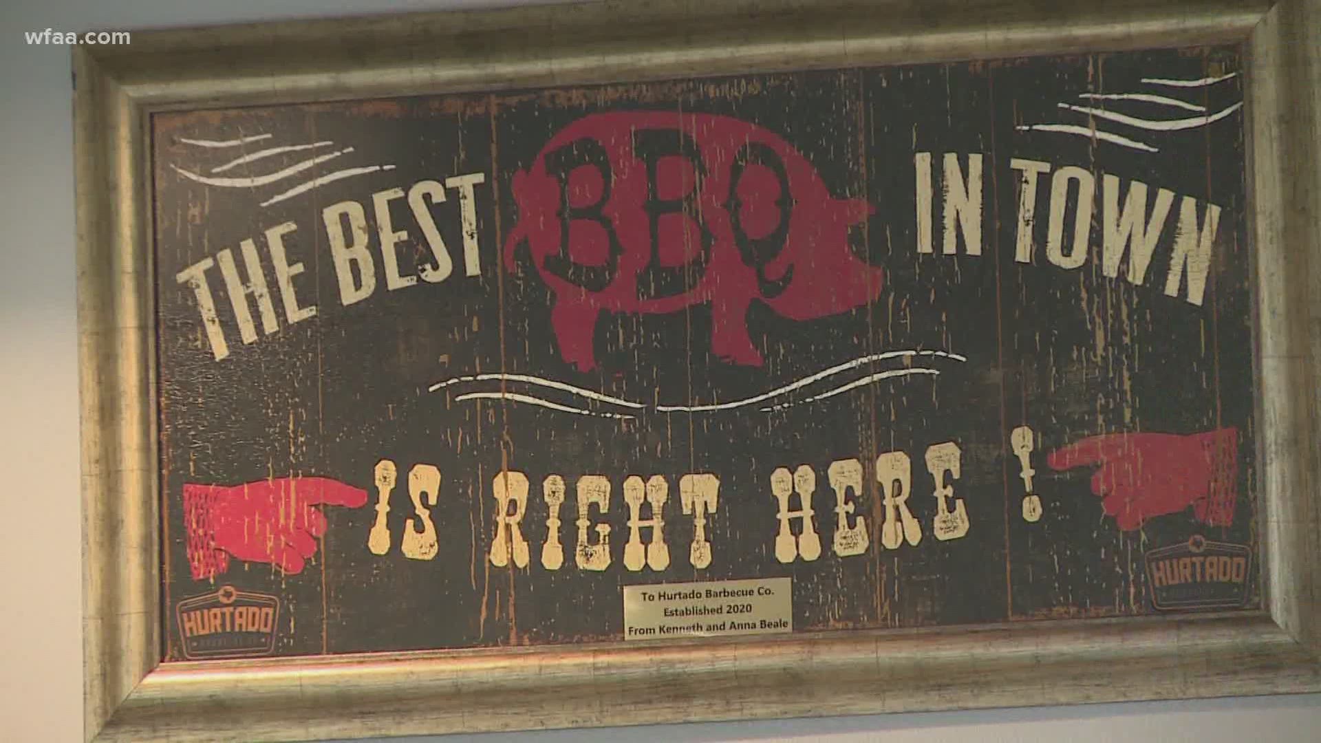 Business has been booming at the Arlington-located Hurtado Barbecue despite the pandemic.