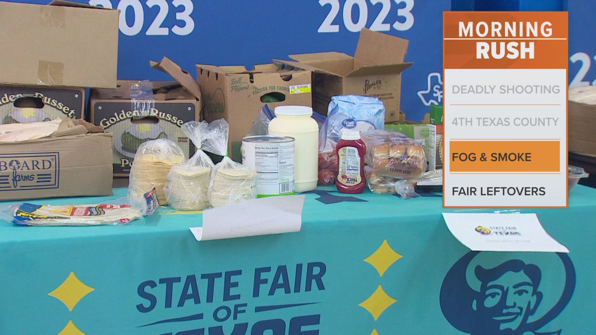 The fair partners with over 80 concessions for the State Fair Cares initiative.
