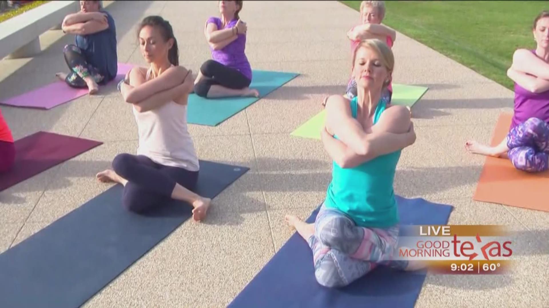Life Inspires Yoga At The Amon Carter Museum In Fort Worth Wfaa Com