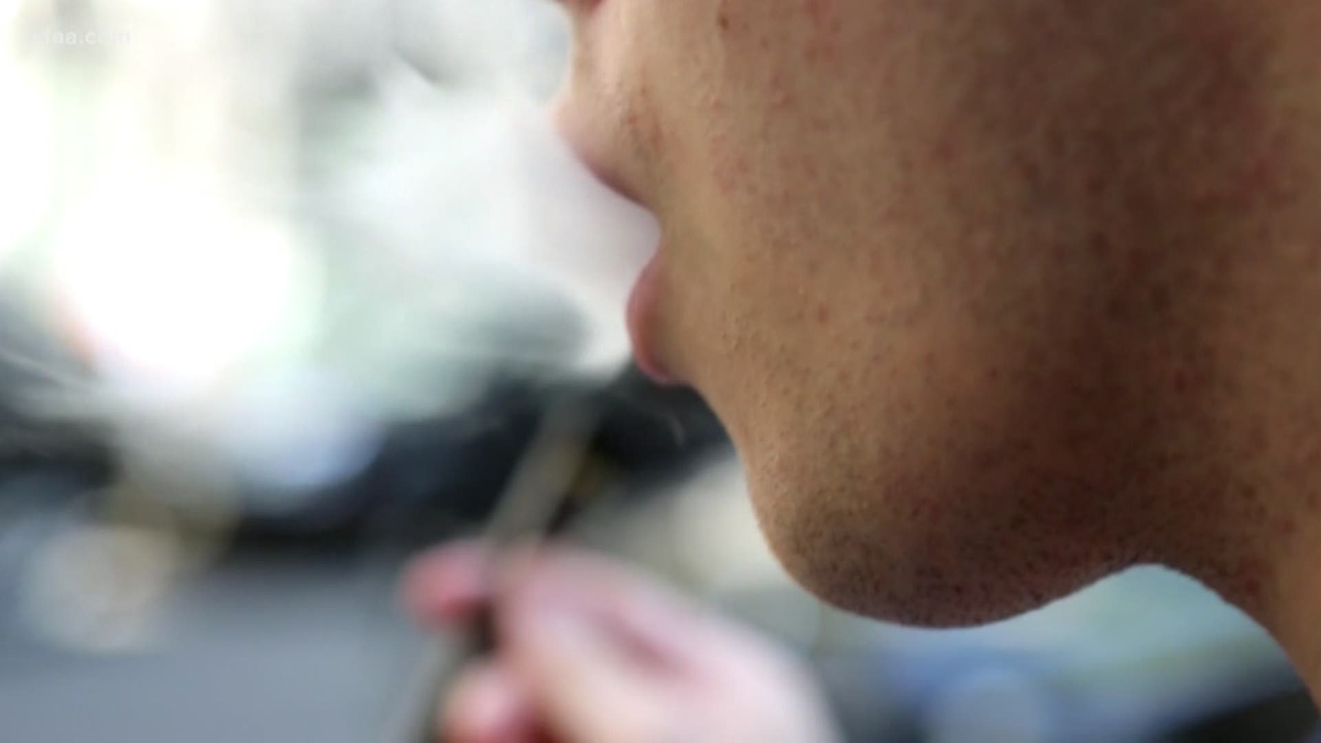 The CDC said the majority of people who have become ill are healthy young men. They say people should consider not vaping or using any sort of e-cigarette device.
