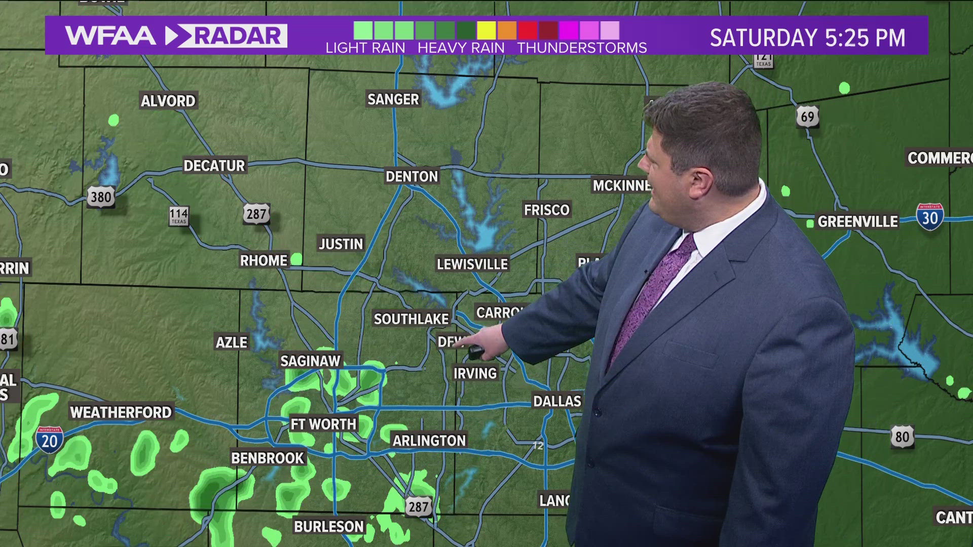 Widespread rain is expected to arrive tonight.