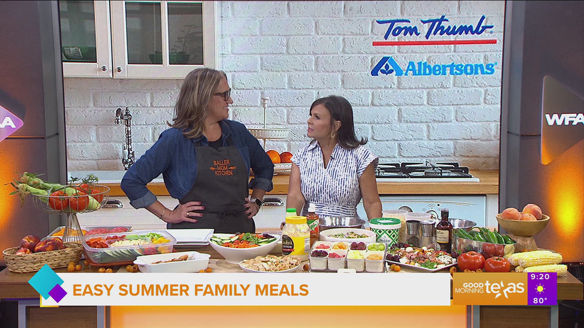 Kerry Paradise, Owner of Baller Mom Kitchen, shares easy summer meals for the family to enjoy while the kids are out for the summer. 