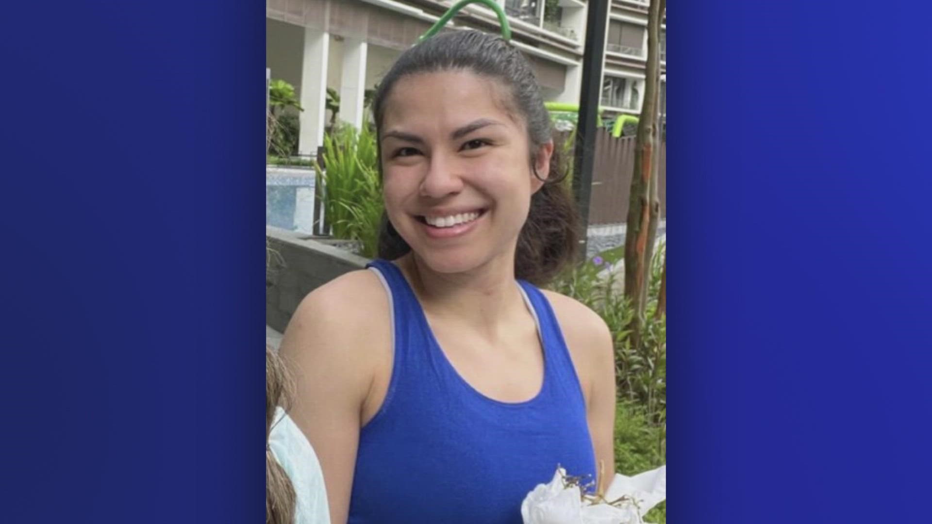 Police say Roxane Reza was last seen Thursday night in the 8200 block of Meadow Road in the North Dallas area.