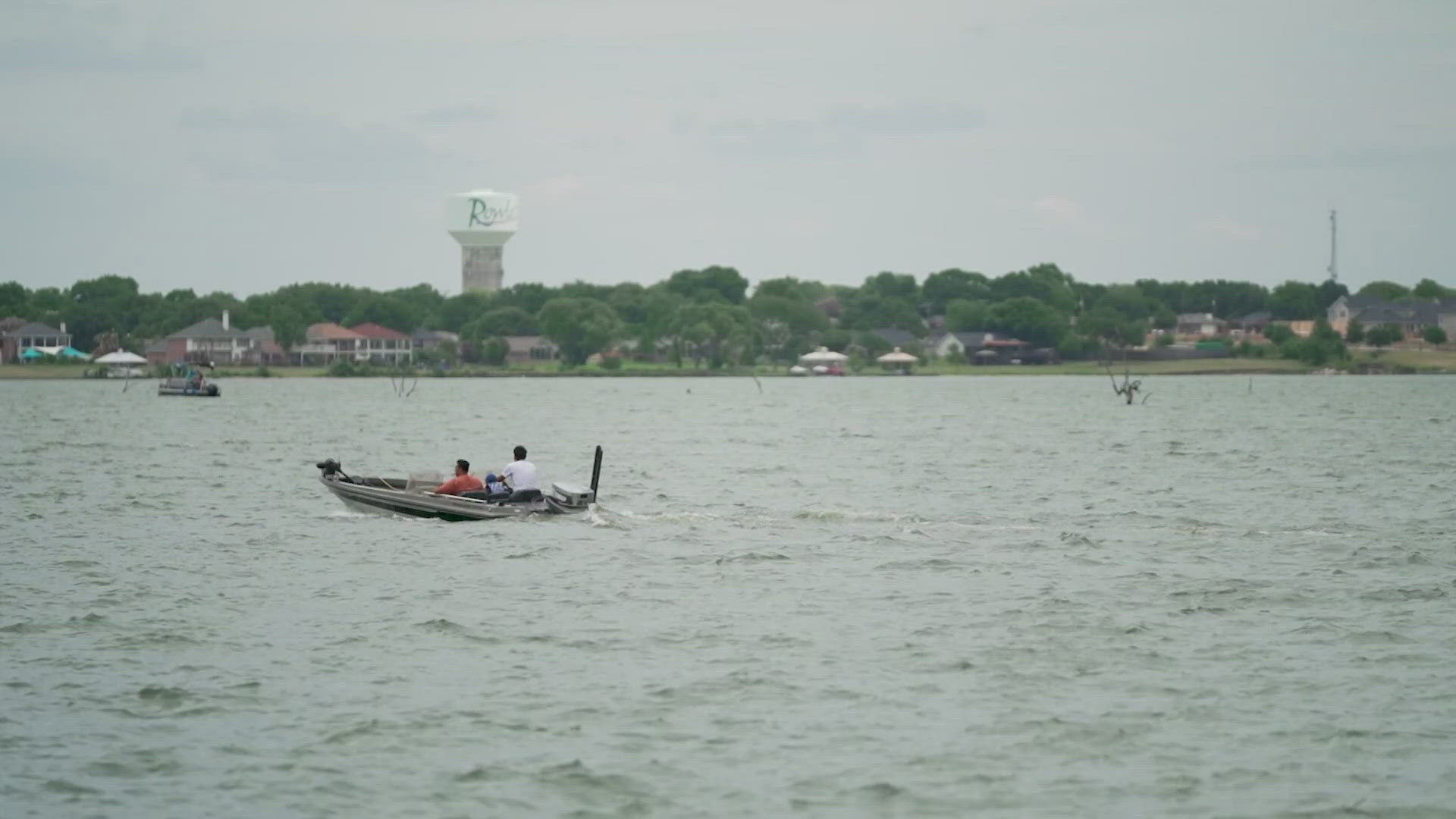 After resuming their search Friday morning, Dallas Fire-Rescue said crews found bodies in Lake Ray Hubbard after two swimmers jumped into the lake from a boat.