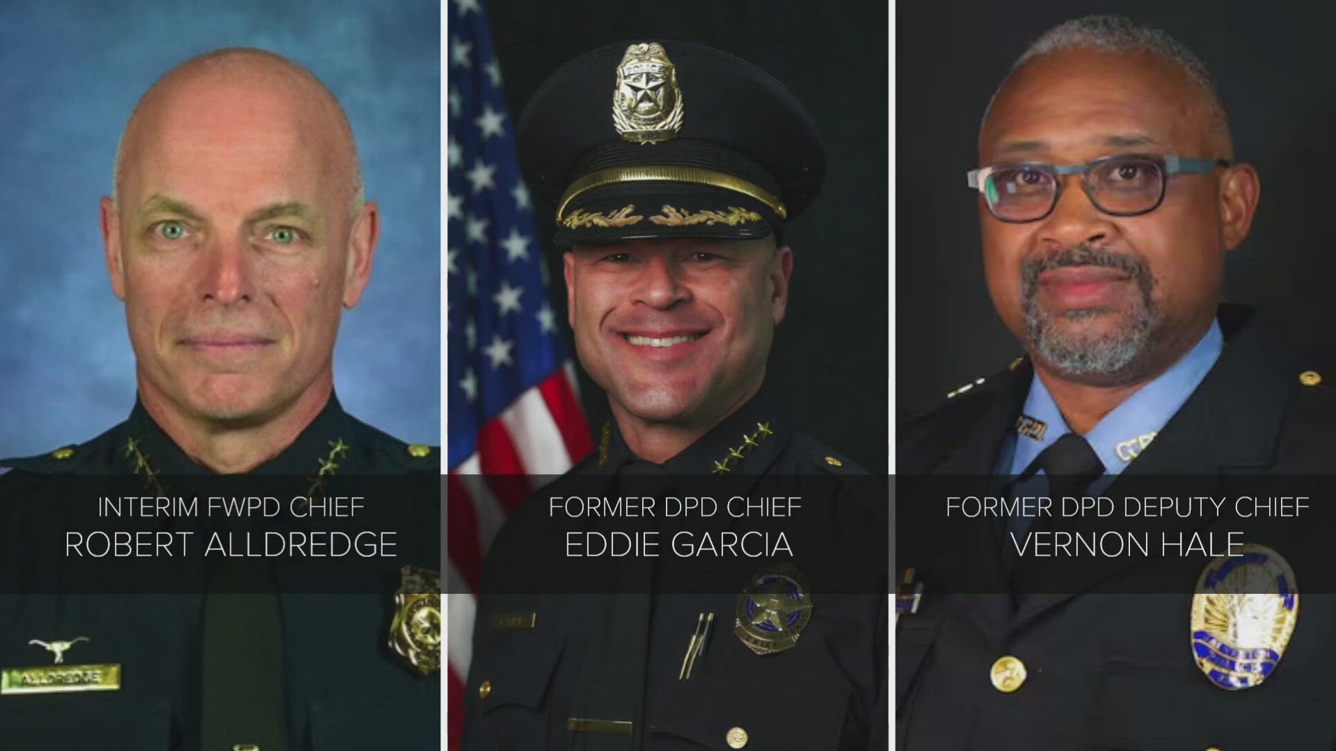 Residents got their first and only chance to question the three finalists for the Fort Worth police chief position, replacing Neil Noakes.
