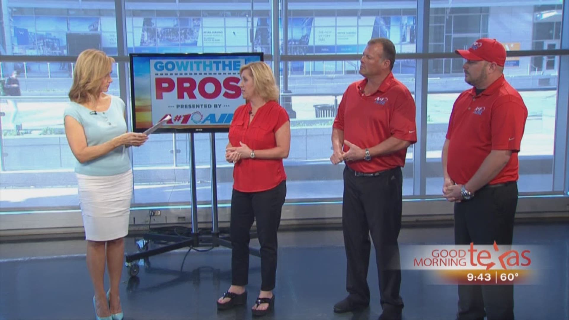 Go with the Pros! Sherry and James Green of A1 Air have timely advice