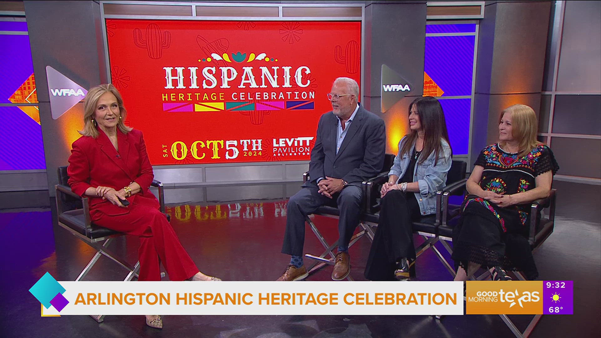 We get a preview of the 3rd annual Arlington Hispanic Heritage Celebration with a performance from dancers with Salsa at the Gardens.