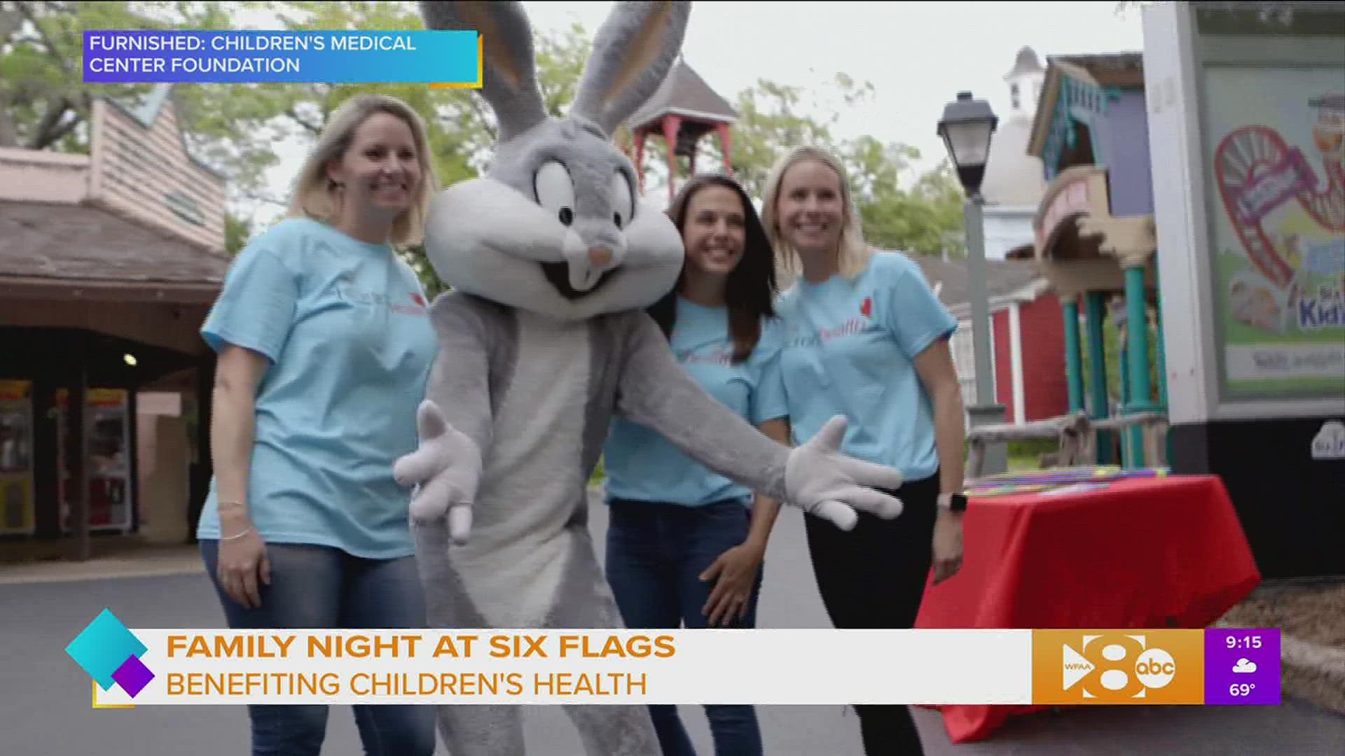Family Night at Six Flags benefiting Children’s Health