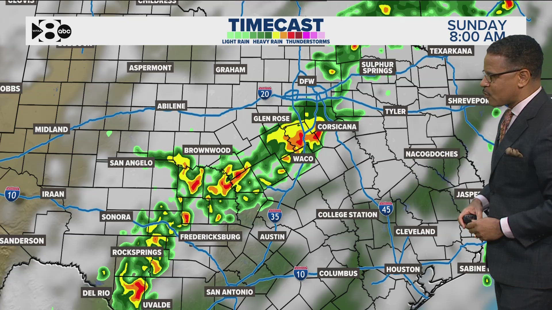 Here's the full North Texas forecast for this weekend.