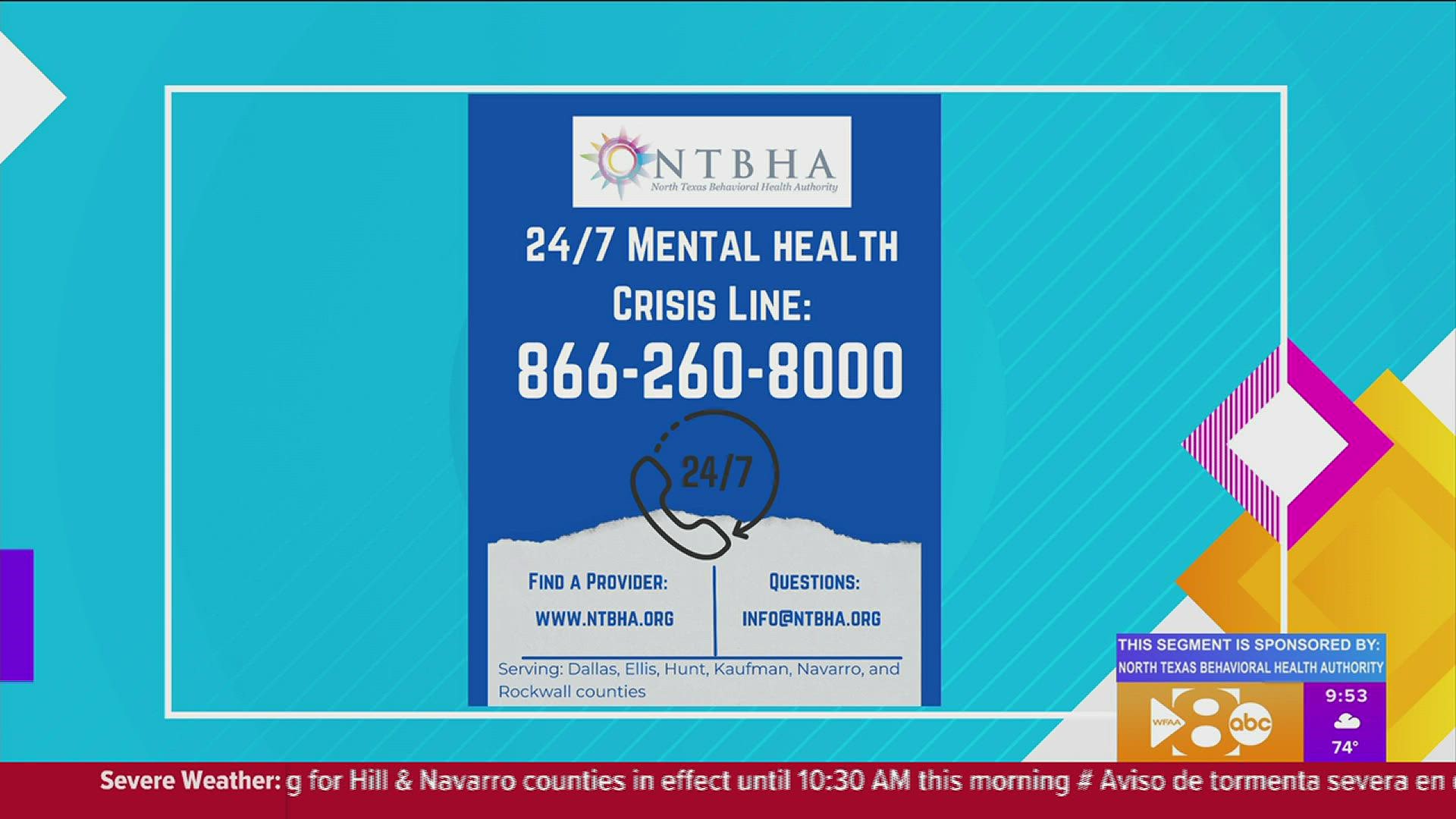 This segment is sponsored by: North Texas Behavioral Health Authority