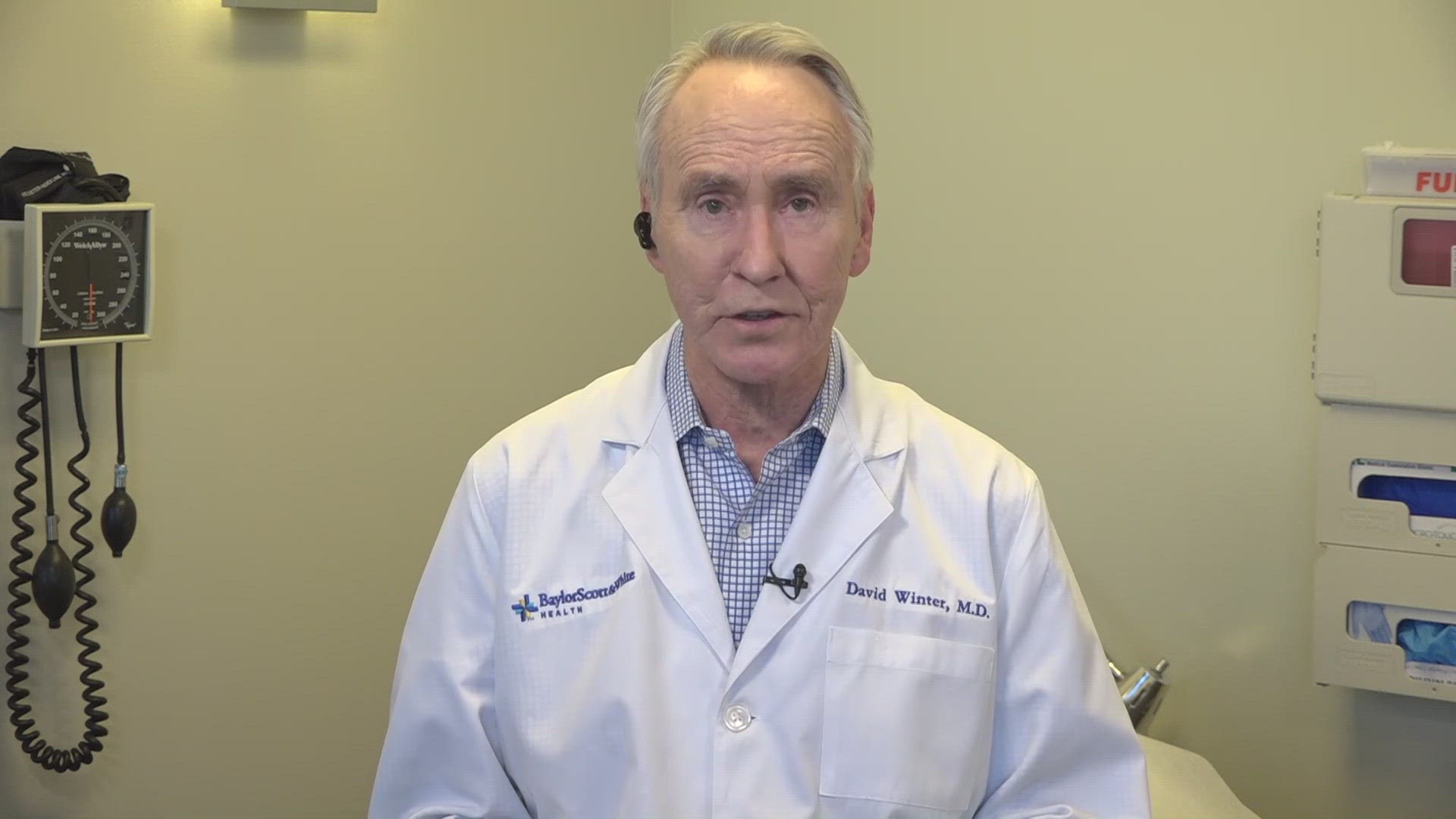 Dr. David Winter with Baylor Scott & White Health joined WFAA Midday with advice to stop the spread of illnesses during the holiday season.