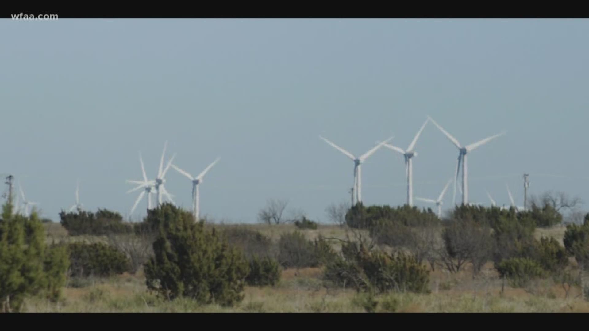 Texans have spent $7 billion on massive transmission lines that bring wind energy from West Texas to Dallas-Fort Worth, Houston, San Antonio and Austin.