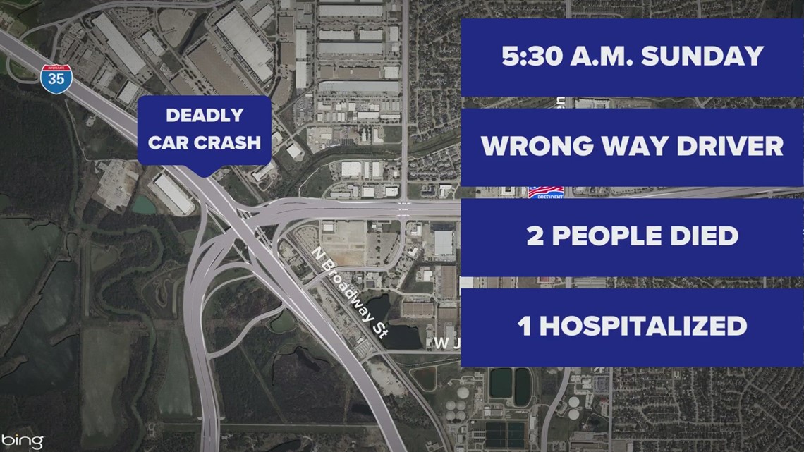2 killed in Carrollton wrongway crash, police say
