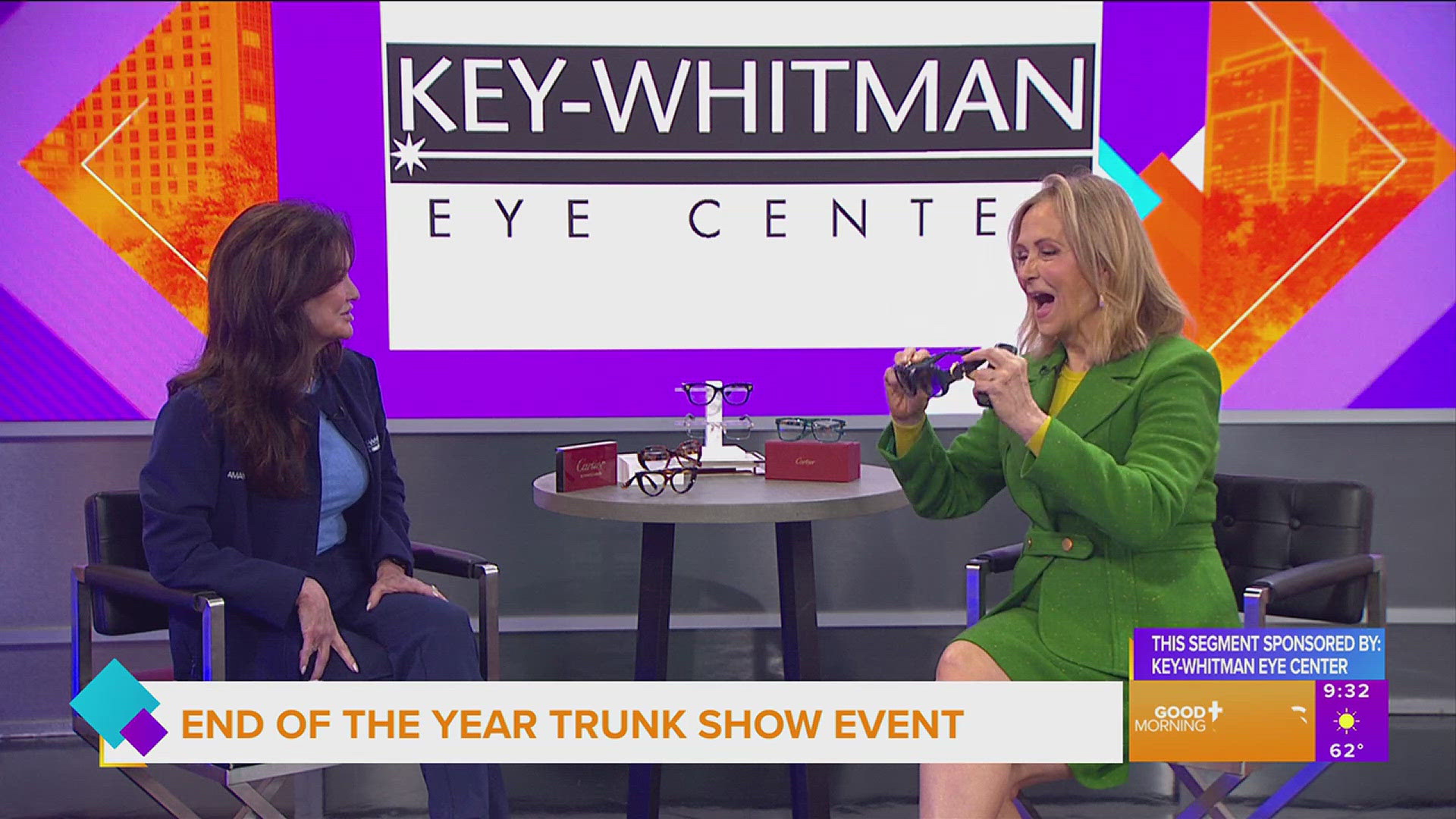 This segment is sponsored by: Key-Whitman Eye Center