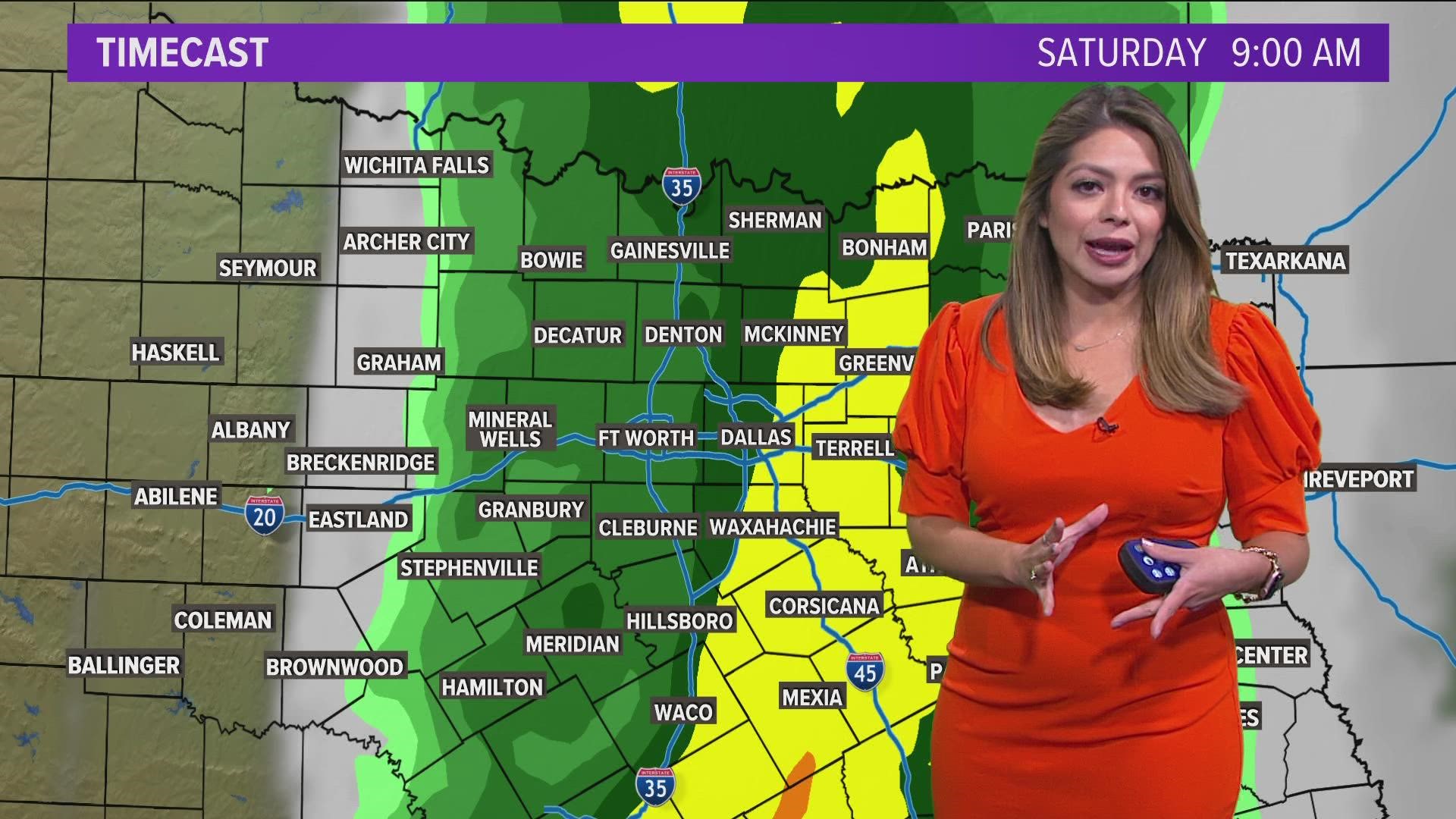 Mariel Ruiz has your Halloween forecast, and when we might see rain again.