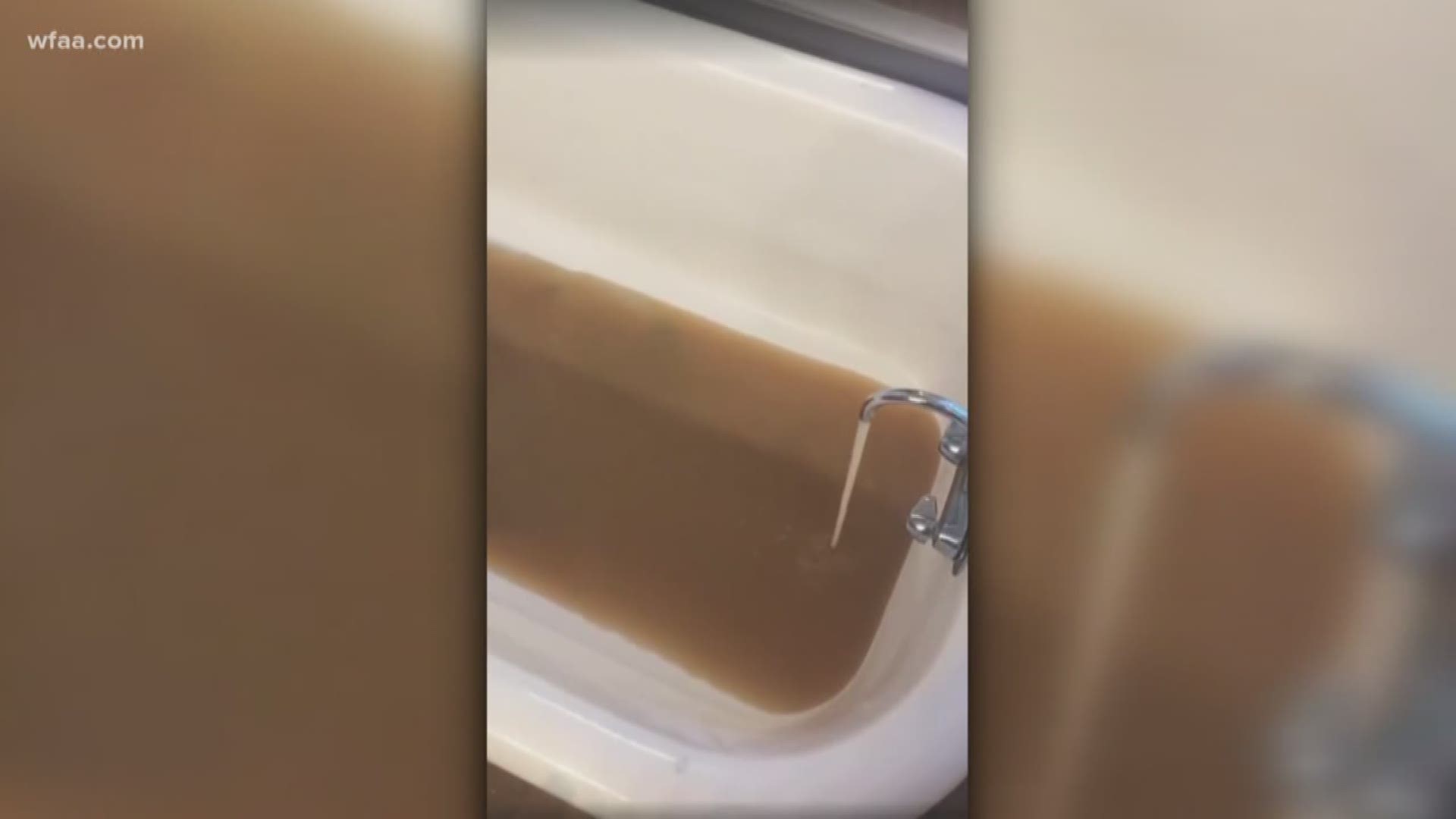 Complaints of brown water