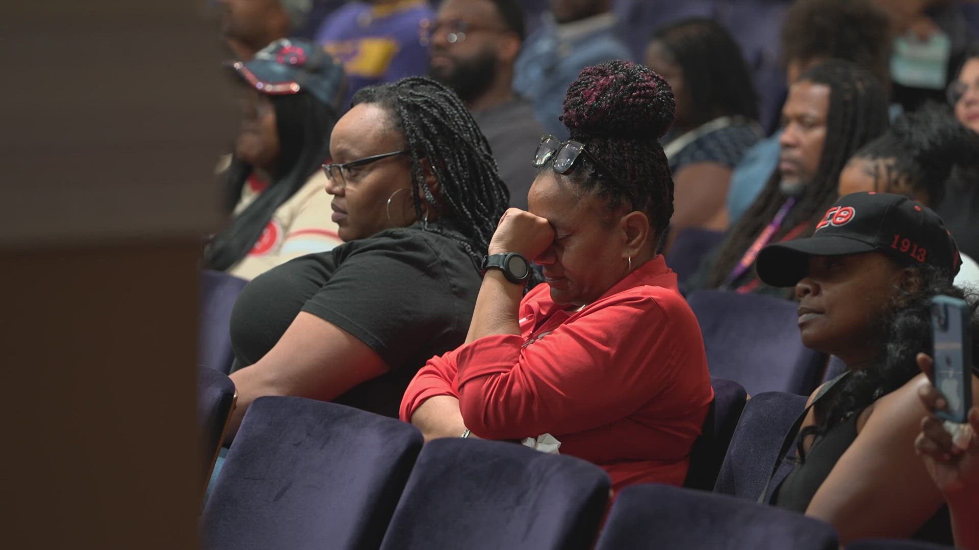 On Wednesday, several people who knew fallen DPD Officer Darron Burks gathered at a vigil at Paul Quinn College, Burks' alma mater.