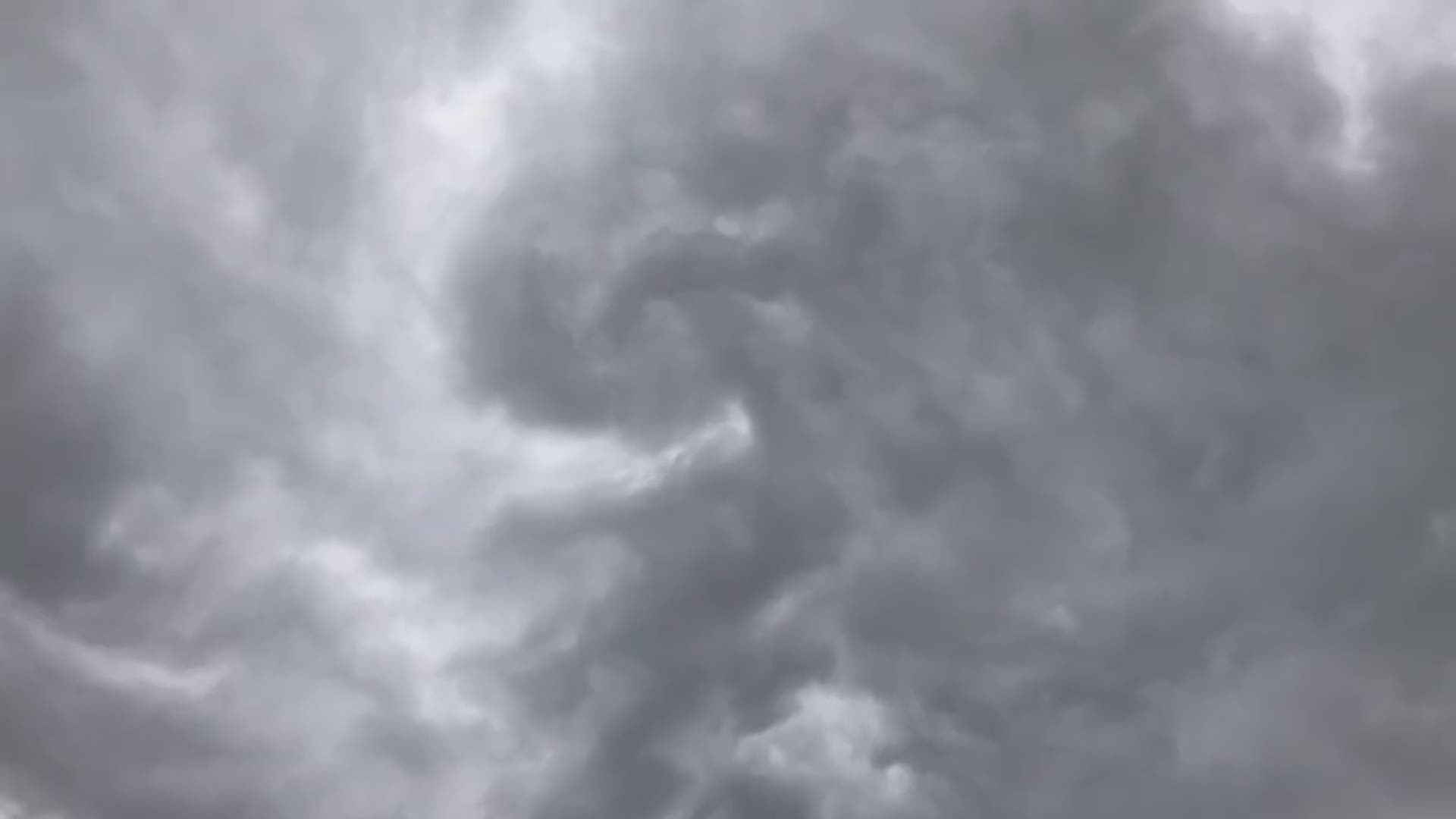 A viewer submitted this video of a cloud rotation over Denison, Texas on June 23, 2019.