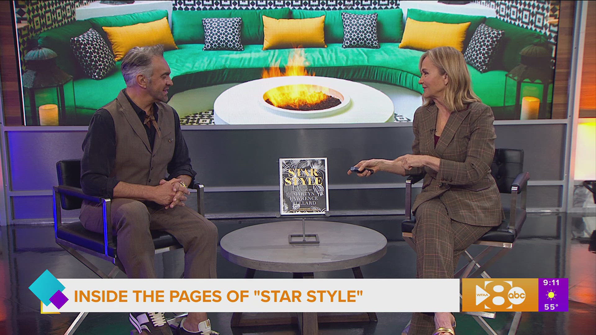 Interior designer to the stars Martyn Lawrence Bullard whose clients include Cher, Elton John, and the Kardashians talks about his new book "Star Style".