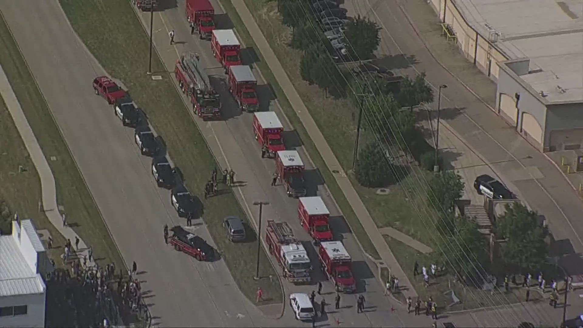 According to reports, the shooting occurred at about 3:30 p.m. at Allen Premium Outlets located at 820 W. Stacy Road.