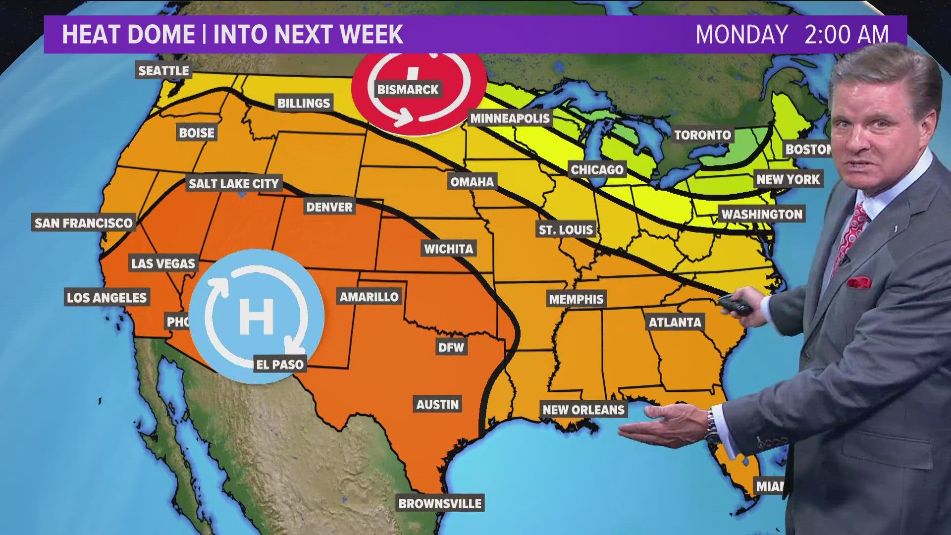 Here is a look at what to expect weather-wise in the North Texas area this weekend.